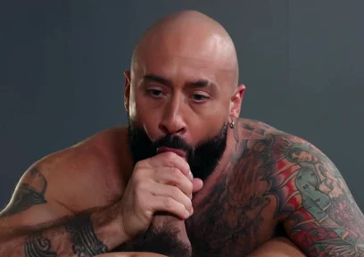 Raw: Sultry Latinos Share A Kiss