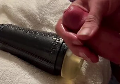 Hard Throbbing Cock Pissing Till I Cum