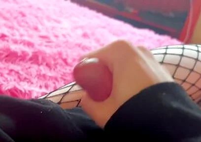 Femboy Cums On Himself After A Tough Day To Feel Better (*w*)