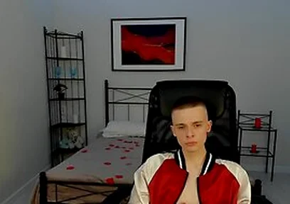 Blonde Twink Gay Masturbate With Big Dick Fuck Soo Hard