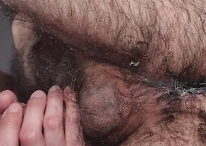 Louivmane Gay Hairy Bear Edging Creampie In His Asshole