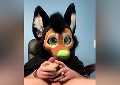 Furry Pumps Cock & Fucks A Toy Pussy