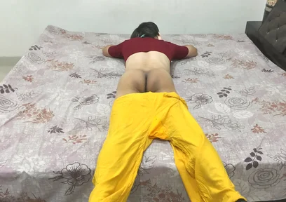 Sissy Femboy Plays with Himself, Fingers His Asshole and Cums Hard