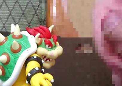 Bowser Figure Bukkake