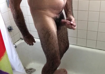 Hairy Mature Daddy Ohtrevor Big Wet Hard Cock.