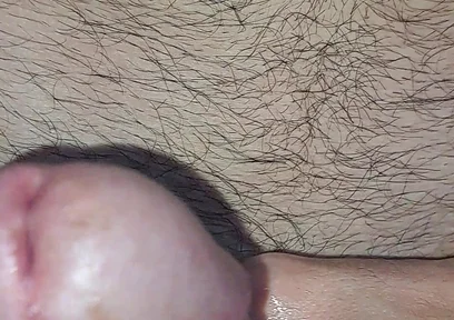 Close-up and Great Cumshot with My Saliva.