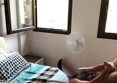 Horny Hairy Man Sneaks Jerk Off And Cums In Hotel Room