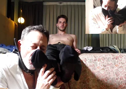 Sub Fer Worship Boss Sheer Socks