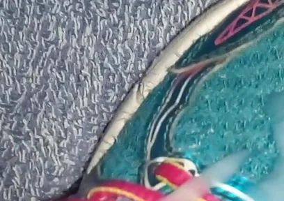 Cum on Asics Sneakes