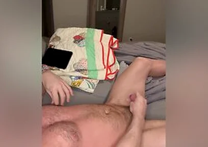 Guy With Small Cock Jerks Until He Busts - Mikey Harper