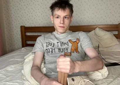 Three Days Abstinence Ends in Twink Bed Flooding