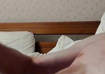 It's my first time cumming, so my whole belly is covered in cum