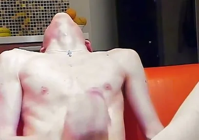 Very Long Cumshot on Cock Stays Hard