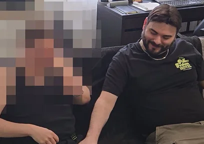 Straight Curious Handyman Came Back to Get His Big Cock Sucked Again