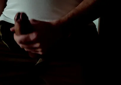 Daddy Is Shameless When He's Home Alone and Cums on His Clothes