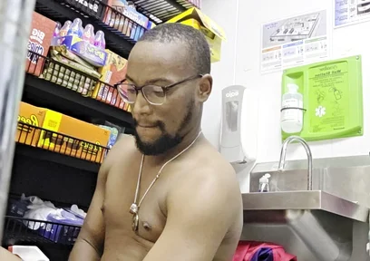 Jerking off at My Second Job