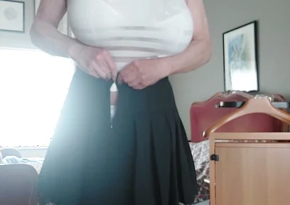 Sunday morning getting clothed