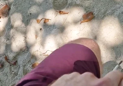 Jerking and Cumming on a Carribean Island