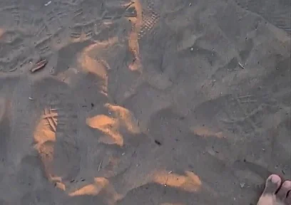 Walking Naked an Cumming in the Dunes of Maspalomas