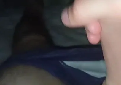 Hot and Passionate Jerking off, a Lot of Sperm. He Finished Sweetly and with Moans