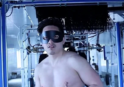 Jerk off and Cum at a Construction Site for a Car Wash