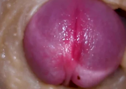 Extreme Close up! Injecting a Large Dose of Sperm Pussy Toy Camera 4K