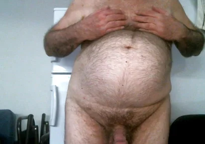 Coach Karl Belly and Nipple Rub