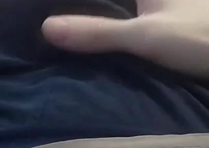 Guy in Panties Massages His