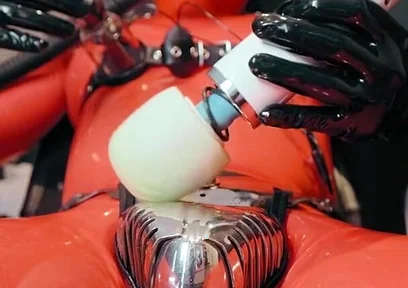 Rubber Chastity Overload
