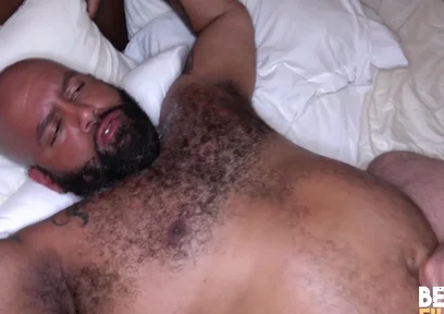 Tattooed Brooklyn Bear Fucked By - Black Sam And Sam Black