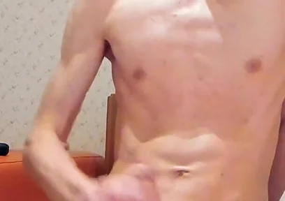 Very Handsome Guy Gets an Incredible Orgasm