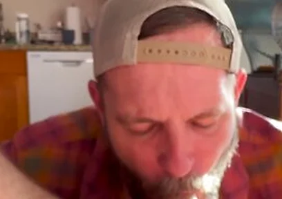 Sucking Off A Handsome Hairy Friend