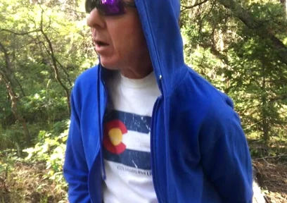 Adam Kaye Jacks off in the Mountains