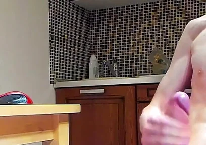 Big Eruption Floods My Balls With Cum