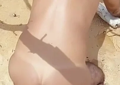 Ladysilva Found a Dick on the Beach to Fuck His Hot Tan Ass