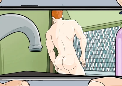 Connor's Video Call Tease with His Bubble Butt