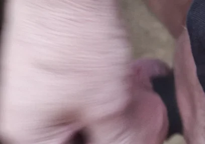 My Friend Sits in a Chair and Jerks His Cock While Watching the Video Until He Orgasms