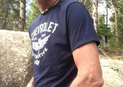 Pornstar Adam Kaye Jacks off in the Woods