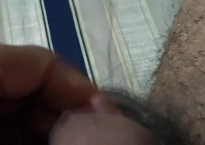 Simple Man Trying to Hard Cock at Room