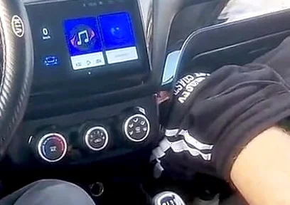 Truckers Came on the Highway by Jerking Each Other off, Lots of Cum, Big Dicks.