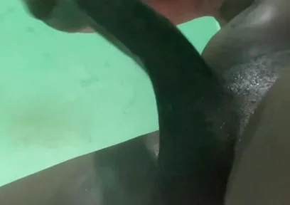 Part 2 Long Dick Guy Hides and Beat His Big Black Cock