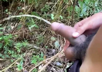Pissed with Passion Piss on the Trails
