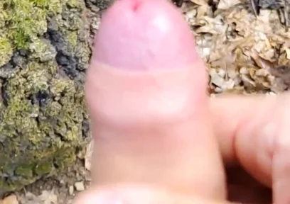 Outdoor Piss, Wank and Cum