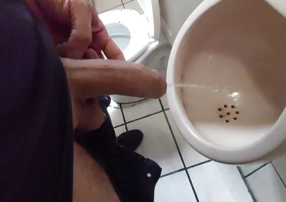 Big Dick Peeing