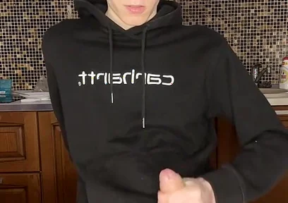 18yo Alone Strokes Monster Dick Imagining Classmate Begging