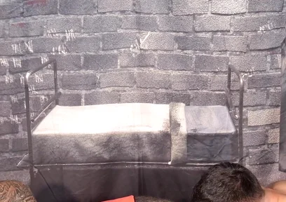 Prison Fuck with Hairy Otter