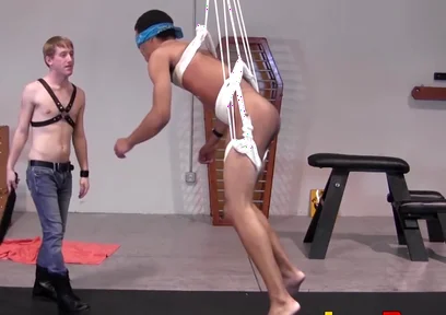 Damon Whines As His Dom Tommy Dean Punishes Him With Wax Torment With Damon Demarco