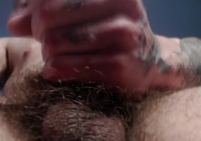 Straight Thick Cock and Hairy Balls on Your Face - Worship My Dick My Biceps