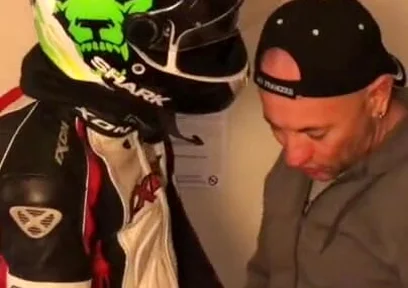 Humiliation at the hotel with fetish outfits biker