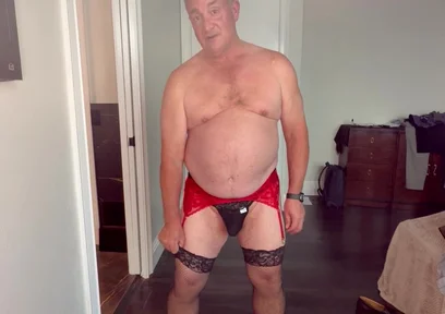 Stepdaddy Comes Home in a Suit